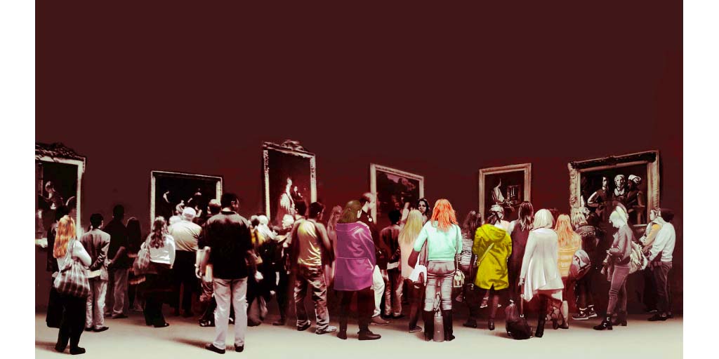 museum painting, photorealism, contemporary art, artist, museum painting, Brooklyn, New York, painting, digital painting, Nicholaas Chiao, Nicholas Chistiakov